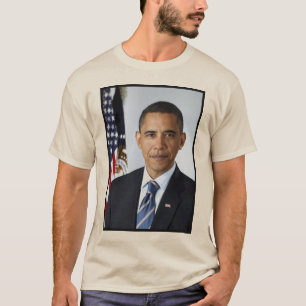 Barack Obama Retrato Presidencial T-Shirt
