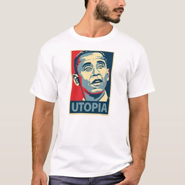 Barack Obama - Utopia: T-shirt de OHP (Frente)