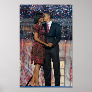 BARACK & POSTER DE MICHELLE OBAMA