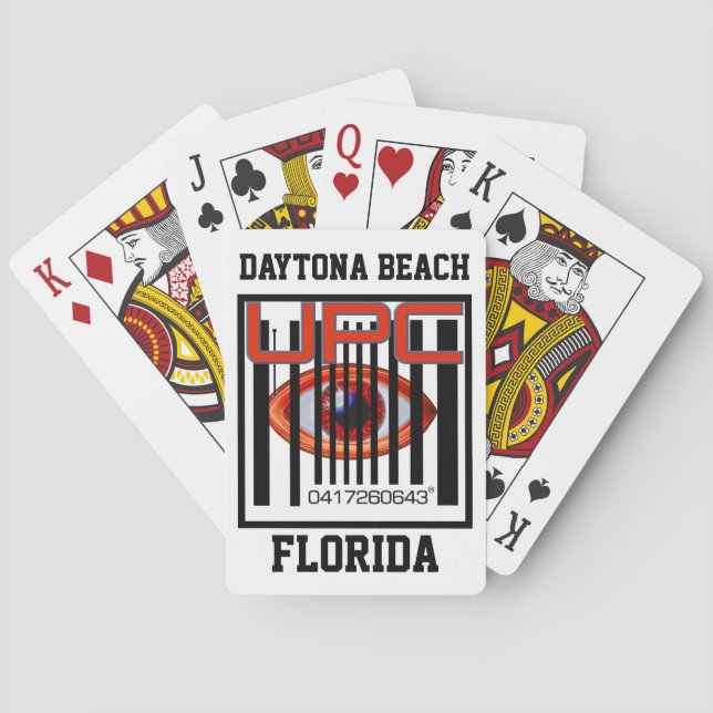 Baralho 0417260643 UPC "código de barras" Daytona Beach (Verso)
