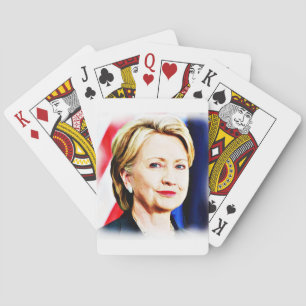 Baralho 1ª Mulher Presidente Hillary Clinton 2016_