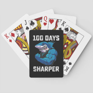 Baralho 100 Dias De Sharper Shark 100.º Dia De Gym Escolar