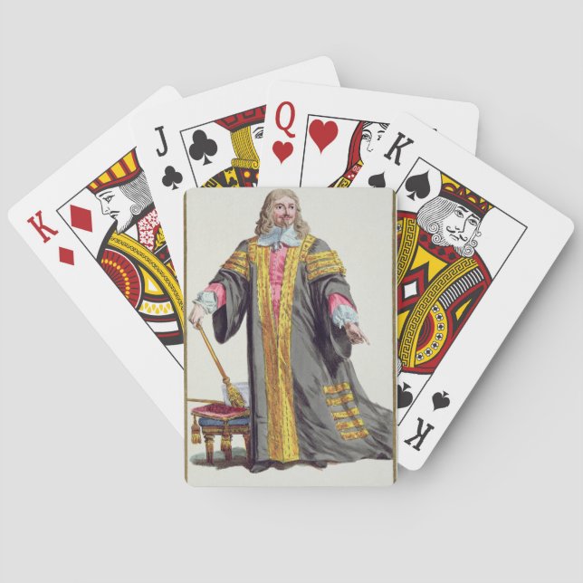 Baralho 1609-74) primeiros condes de Edward Hyde (de (Verso)