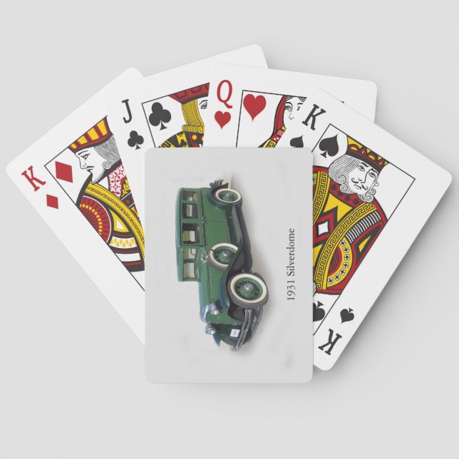 Baralho 1931 Placas Silverdome (Verso)