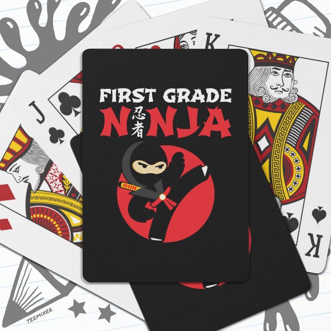 Baralho 1rua Ninja Chuta Primeiro Dia De Volta À Escola (Criador carregado)