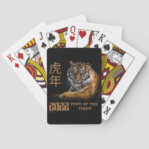 Baralho 2022 ANO DO presente de Ano Novo Chinês TIGER