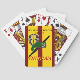 Baralho 5o CARTÕES de JOGO de VIETNAM do GRUPO das FORÇA