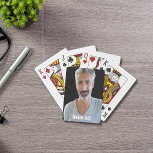 Baralho 60º aniversário, cara saudação 60