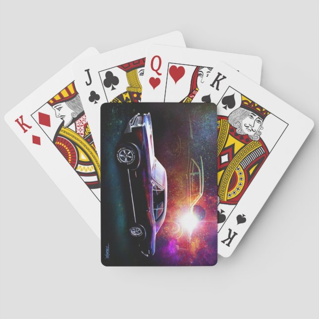 Baralho '66 cartões de jogo de GTO (Verso)