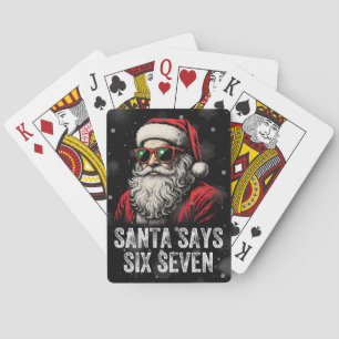 Baralho 67 Meme Engraçado O Papai Noel Diz Seis Sete Natal