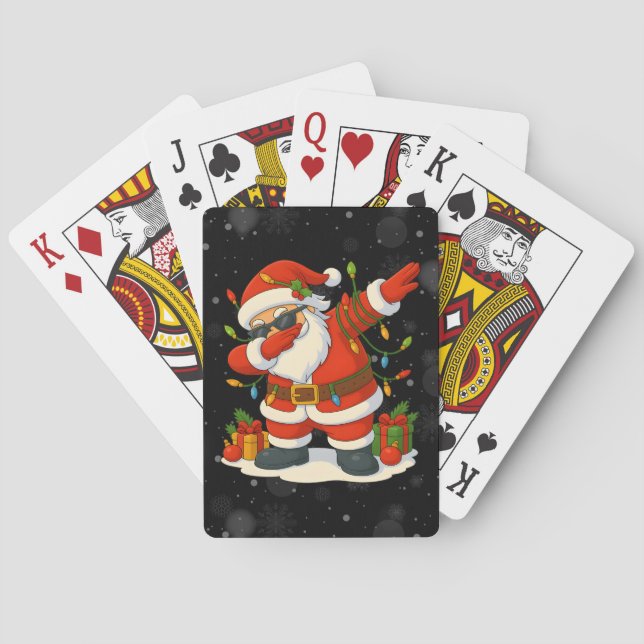 Baralho 67 Meme Seis Sete Bruh Natal Divertido 6 7 (Verso)