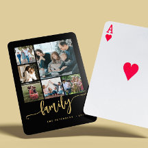 6 colagem de fotos preto dourado script de teste f