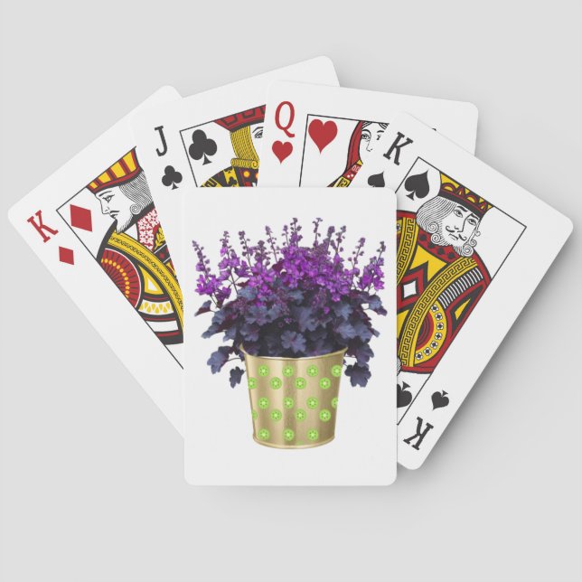 Baralho A beleza das plantas e flores (Verso)
