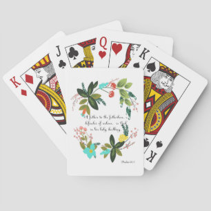 Baralho A bíblia encorajadora Verses a arte - 68:5 do