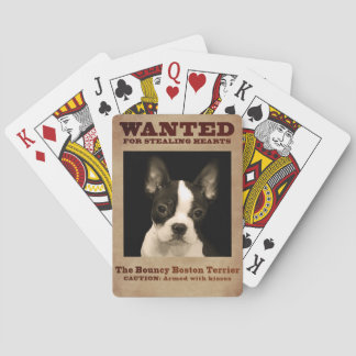 Baralho A Boston Bouncy Terrier