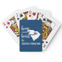 A casa da Carolina do Sul é onde está o coração