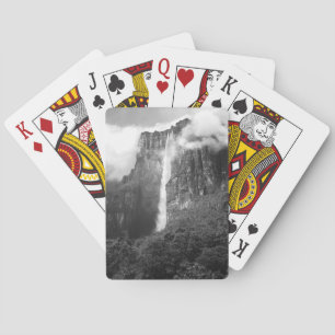 Baralho A Cataratas do Anjo em preto & no branco