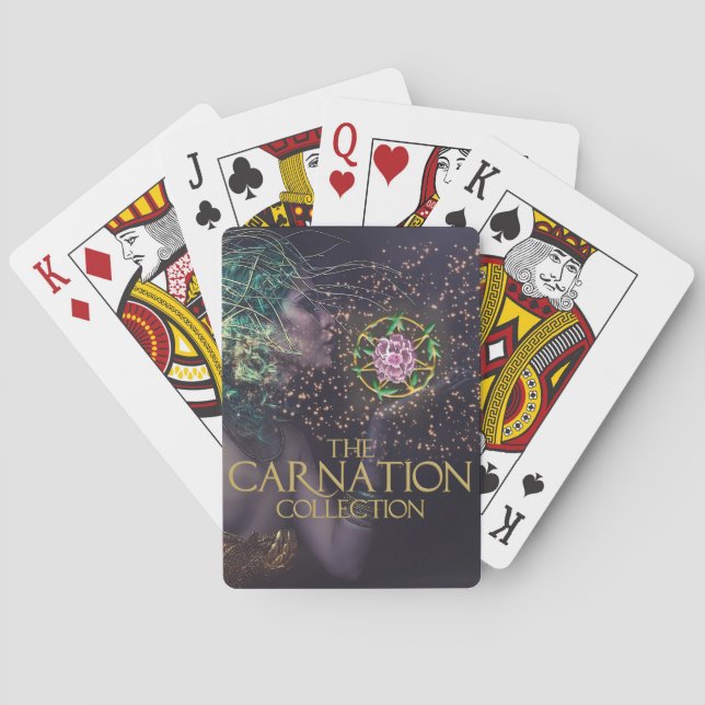 Baralho A coleção Carnation (Verso)