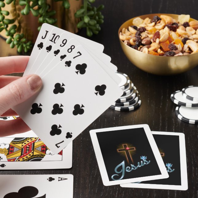 Baralho "A Cruz de Jesus: Um Cartão Divino de Brincadeira" (In situ)