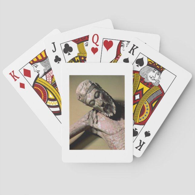 Baralho A descida da cruz, 12 (polímero) (Verso)