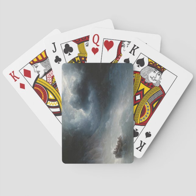 Baralho A ira dos mares (por Ivan Aivazovsky) (Verso)