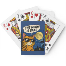 A Lua é Falsa - Gato Conspiração
