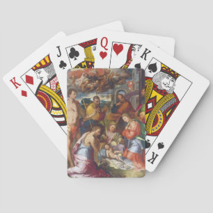 Baralho A Natal, 1534 (petróleo no painel)