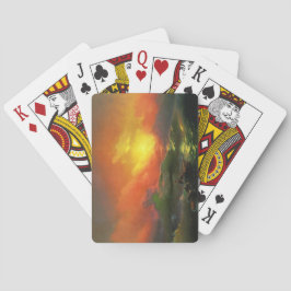 Baralho A Nona Onda (Mar de Tempestade com Sunset Vermelho