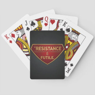 Baralho A resistência é inútil