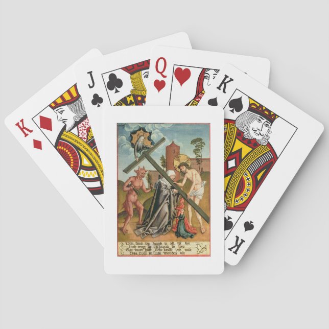 Baralho A tentação de um santo (Verso)