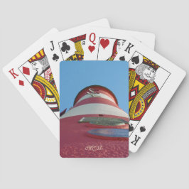 Baralho A torre de Smeaton, Hoe de Plymouth - monograma