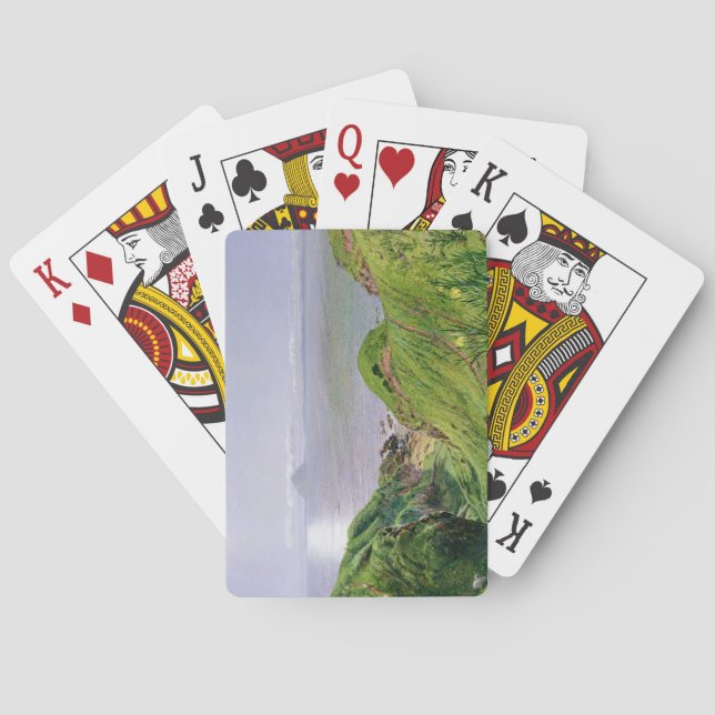 Baralho A View of Ailsa Craig and the Isle of Arran, 1860 (Verso)