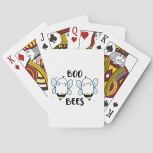 Baralho Abejas Fantasmas Lindas - Halloween Divertido em b