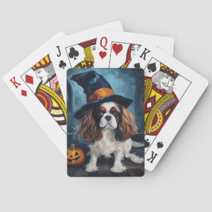 Baralho Abóboras Rei Cavaleiro do Halloween Assustador