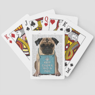 Baralho Abraçar um Pug