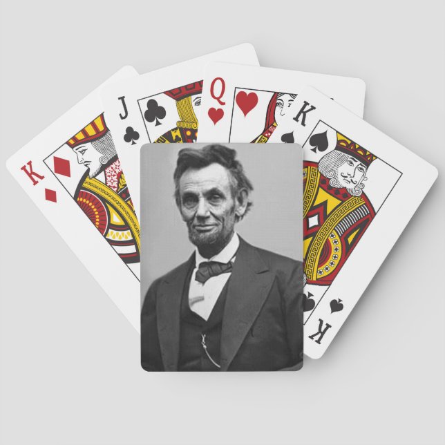 Baralho Abraham Lincoln (Verso)