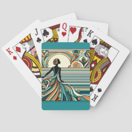 Baralho Abstract Art Deco Style