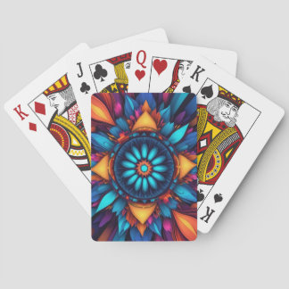 Baralho Abstract Stainglass Playing Cards