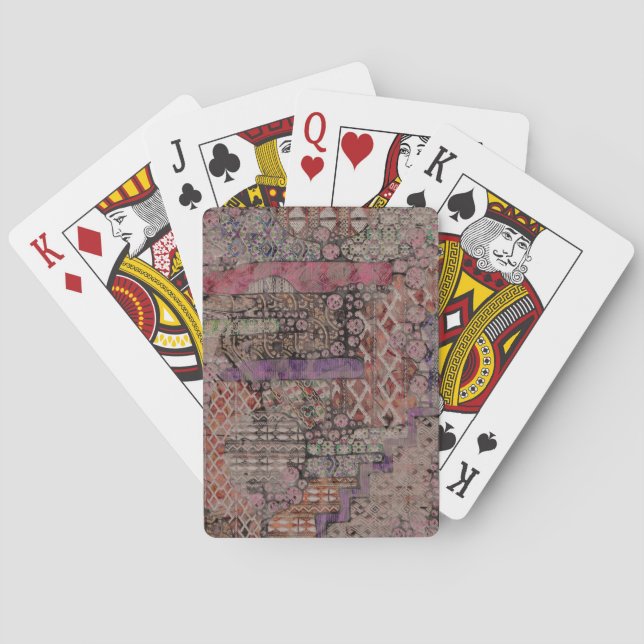 Baralho Abstrato Ethno Pattern - Folclore Art 1 (Verso)