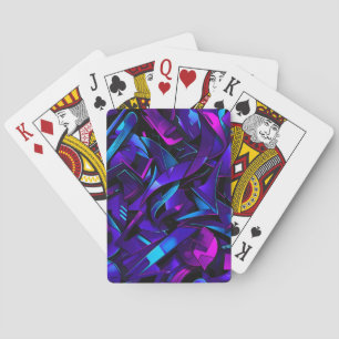 Baralho Abstrato Grafite Street Swirl