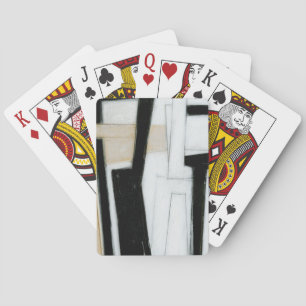 Baralho Abstrato preto e branco