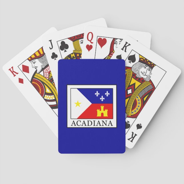 Baralho Acadiana (Verso)