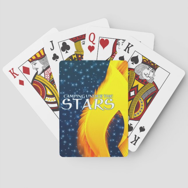 Baralho Acampamento sob as estrelas (Verso)