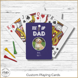 Baralho Acesse Pai Personalizado Marinho Dia de os pais de