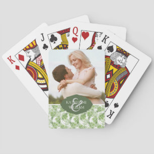 Baralho Adicione suas folhas de palmeira   verdes