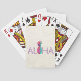 Baralho Adorável Abacaxi Havaiano Aloha