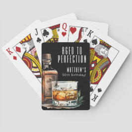 Baralho Aged To Perfection Birthday Whiskey