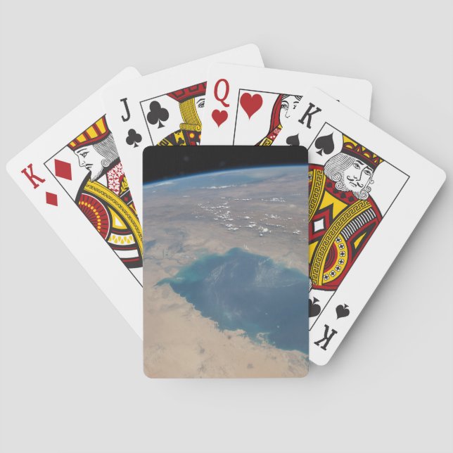 Baralho Águas Azuis Tropicais Do Golfo Persa. (Verso)