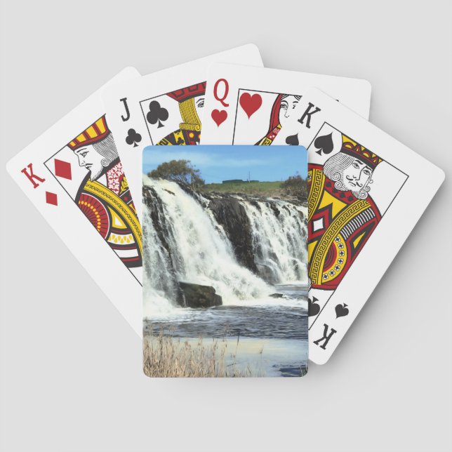 Baralho Águas Fluindo de Hopkins Falls (Verso)