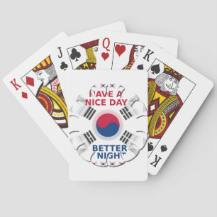 Baralho Alegre "Tenha um belo dia" design de Arte da Bande